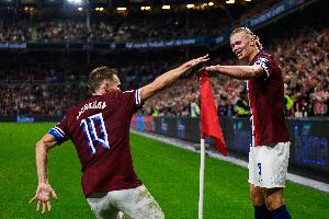 雙星閃耀！哈蘭德12球、厄德高7助攻均排名世歐預(yù)第一位