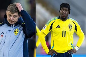 破防了??瑞典4輪1分，伊蘭加賽后爆粗：這該死的戰(zhàn)術(shù)體系必須改