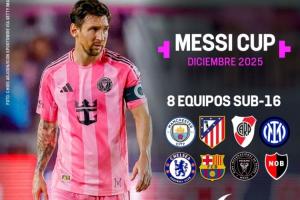 8支U16精英隊角逐冠軍！梅西杯12月份開賽，門票120美元起