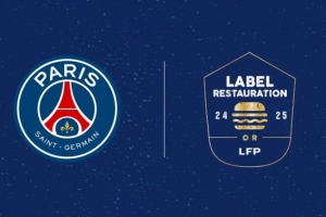 官方：巴黎再獲法國職業(yè)足球聯盟LFP頒發(fā)的餐飲金獎