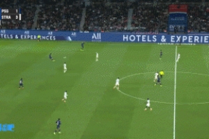 巴黎扳回一球，杜埃造點，貢薩洛·拉莫斯點射破門