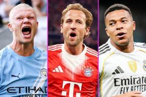 壓力給到姆總！凱恩、哈蘭德本賽季至今均打進(jìn)22球 誰是世一鋒？