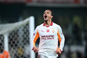 巔峰身價(jià)1億歐！29歲薩內(nèi)土超雙響，1125萬(wàn)年薪10場(chǎng)3球3助