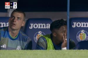 ??西媒：恩德里克知道沒有機(jī)會出場后怒踢水瓶，阿隆索不高興