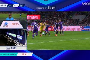 希門(mén)尼斯造點(diǎn)！萊奧點(diǎn)射破門(mén)本場(chǎng)完成雙響，米蘭反超！