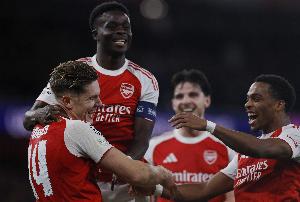 大勝馬競！TA：約克雷斯可以喘口氣了；薩卡展現(xiàn)了隊長袖標的意義