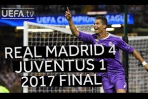 交手即是經(jīng)典！17年歐冠決賽，C羅雙響曼朱倒鉤 皇馬擊敗尤文奪冠