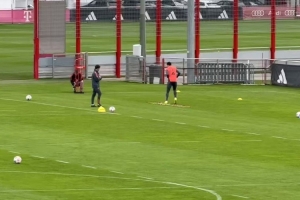 德天空：穆西亞拉今日恢復(fù)訓(xùn)練，他希望12月復(fù)出