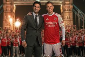 能否圓夢(mèng)？阿森納英超奪冠概率55%、歐冠奪冠20%，均是最大熱門