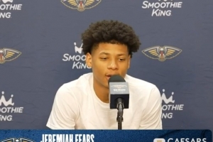 7號秀費爾斯：我對自己要求嚴格今天表現(xiàn)還可以 我還得繼續(xù)練