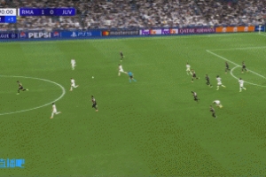 選擇不佳！皇馬反擊巴爾韋德分球貢薩洛射門被封堵，左邊兩人空擋