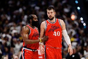 養(yǎng)生籃球？快船半場(chǎng)僅3次罰球 哈登2次&祖巴茨1次