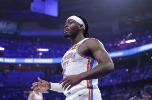 今天雷霆客戰(zhàn)步行者 多特可以出戰(zhàn) 卡森-華萊士因膝蓋扭傷缺陣