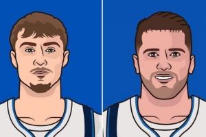 俠媒對比弗拉格和東契奇NBA首秀數(shù)據(jù)：10+10+31% VS 10+8+30%