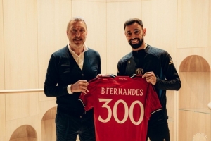 B費：為曼聯(lián)出戰(zhàn)300場是超越夢想，高出勤率可能是因為午睡習慣