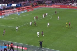 可惜！莫德里奇直塞、福法納腳后跟做球，萊奧抽射中框