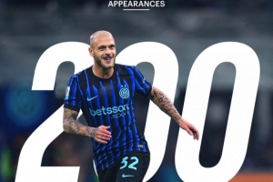 太子！27歲迪馬爾科解鎖國米200場里程碑，貢獻20球37助攻