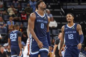 灰熊VS步行者首發(fā)：莫蘭特、波普、韋爾斯、JJJ、蘭代爾