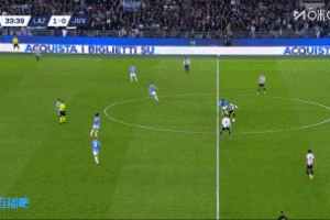 坎比亞索直塞，戴維單刀機會小角度射門被撲