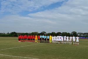 中國(guó)足球青少年精英聯(lián)賽U15組，上海海港U15隊(duì)?wèi)?zhàn)勝長(zhǎng)春亞泰U15隊(duì)