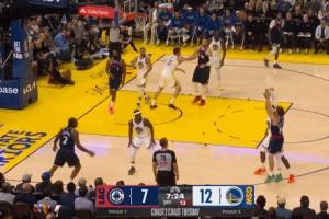 不做人！博格丹兩個(gè)空位三分：一個(gè)鐵了 另一個(gè)三不沾