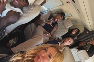 心情好！國(guó)家德比后維尼修斯帶著女友，與米利唐夫婦在摩納哥度假