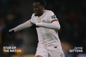 ??1射2傳閃耀全場！吉滕斯當選切爾西vs狼隊隊內(nèi)最佳球員