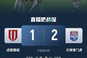 老對手！蓉城本賽季聯(lián)賽4負，分別是遭河南和天津津門虎雙殺