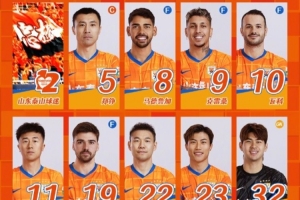 中超第29輪對(duì)陣天津津門虎，山東泰山首發(fā)出爐！