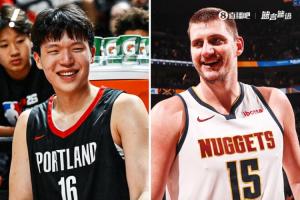 等下次了？約基奇此前調(diào)侃：楊瀚森和我對位打得不好就給他簽名