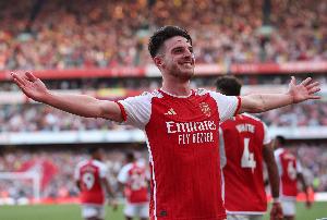 西漢姆名宿科蒂：賴斯是頂尖全能中場(chǎng)，職業(yè)生涯后期可能會(huì)踢中衛(wèi)