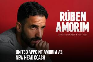 魔迷們可還滿意？1年前的今天，曼聯(lián)官宣阿莫林成為新任主教練