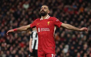 英超官方：薩拉赫當選利物浦2-0阿斯頓維拉全場比賽最佳球員