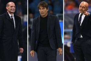 阿萊格里、孔蒂、斯帕萊蒂將首次齊聚意甲，孔蒂和斯帥從未交手過