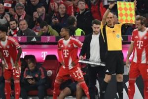 名場面！拜仁領(lǐng)先時凱恩 迪亞斯 奧利塞替補登場，3人身價2.75億