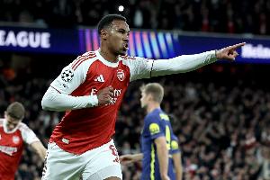 助攻約克雷斯首開紀(jì)錄，加布里埃爾當(dāng)選戰(zhàn)勝伯恩利一役全場最佳