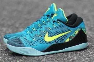 科比元年配色Kobe 9 綠松石復(fù)刻歸來(lái)！從高幫版本改為低幫！