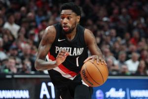 開拓者官方：布雷克-韋斯利右腳第五跖骨骨折 復(fù)出時間待定