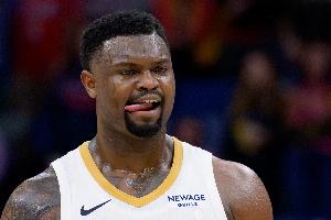 頂不??！錫安半場8中4拿到10分5板5助 正負(fù)值-15