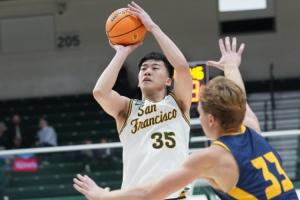 NCAA賽季首秀！王俊杰首發(fā)登場6中4攻下9分4板 趙維倫替補4分3助