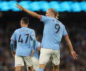 在哈蘭德、福登同場(chǎng)進(jìn)球的歐冠比賽中，曼城6戰(zhàn)全勝