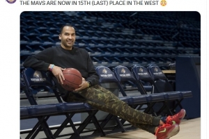 殺人還要誅心？湖人自媒體：獨行俠目前排在西部第15 也就是墊底