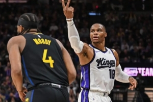 湖人火箭五連勝；雷霆終于輸了；三雙王們的記錄