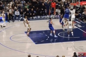 遮天蔽日！PJ·華盛頓守護(hù)籃筐 追防釘板大帽霍金斯