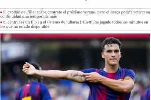 世體：巴黎關(guān)注巴薩B隊隊長，合同明年到期但有續(xù)約1年條款