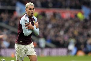 2025年羅杰斯各賽事助攻12次，英超球員同期最多