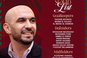 摩洛哥新一期名單：布努、阿姆拉巴特、迪亞斯在列，阿什拉夫傷缺