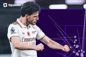 太強！賴斯2025年各賽事創(chuàng)造23次重大機會，英超球員同期最多