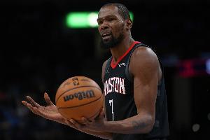 亞當(dāng)斯打！NBA杯火箭戰(zhàn)馬刺先發(fā)：阿門&奧科吉&KD&賈巴里&申京