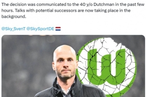 德甲10輪僅8分，德天空記者：沃爾夫斯堡主帥西蒙尼斯下課